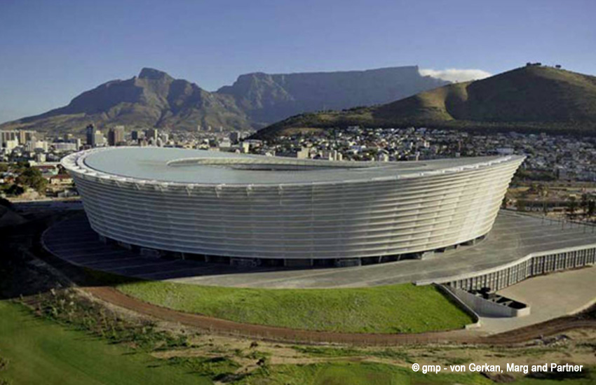 Stadion Kapstadt Vertragsmanagement für gmp