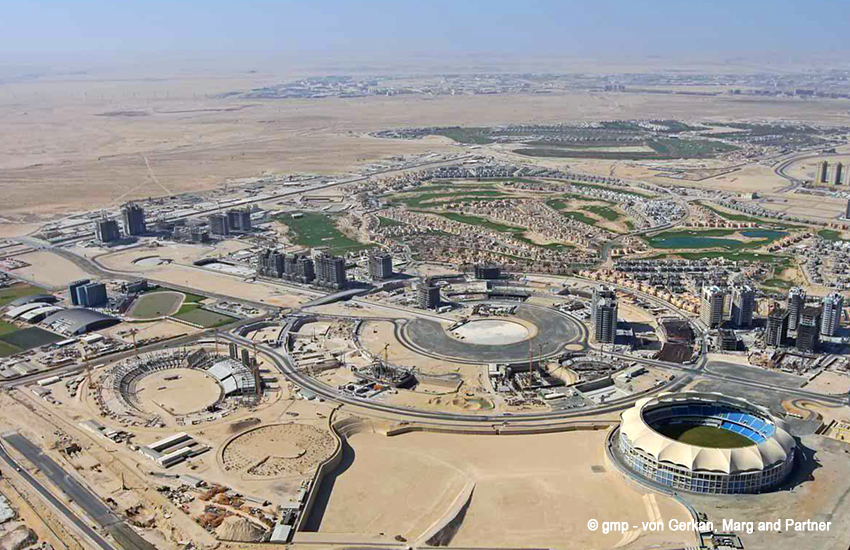 Masterplan Dubai Sports City